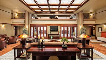 Sitzecke in der Lobby