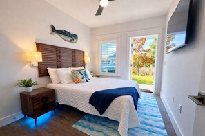 4 habitaciones, tabla de planchar con plancha, cuna de viaje y wifi 