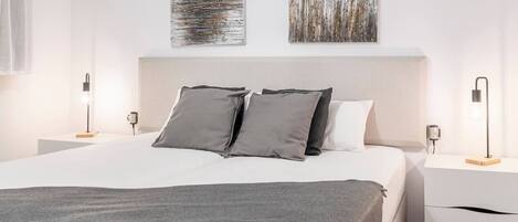 2 soverom, strykejern/-brett, wi-fi (inkludert) og sengetøy