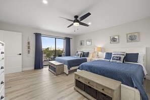 2 bedrooms, in-room safe, iron/ironing board, free WiFi