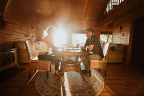 Dining - Cozy Bunker Hill Cabin @ Highest Elevation in CTY (Mindoro)
