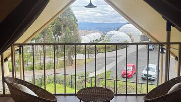 Deluxe Tent, Jetted Tub | View from room