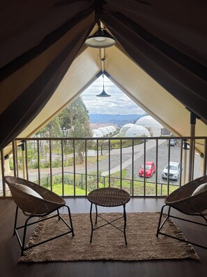 Deluxe Tent, Jetted Tub | View from room