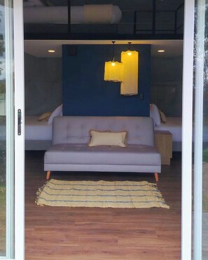 Family Tent, Hot Tub | 2 bedrooms, hypo-allergenic bedding, pillow-top beds, minibar