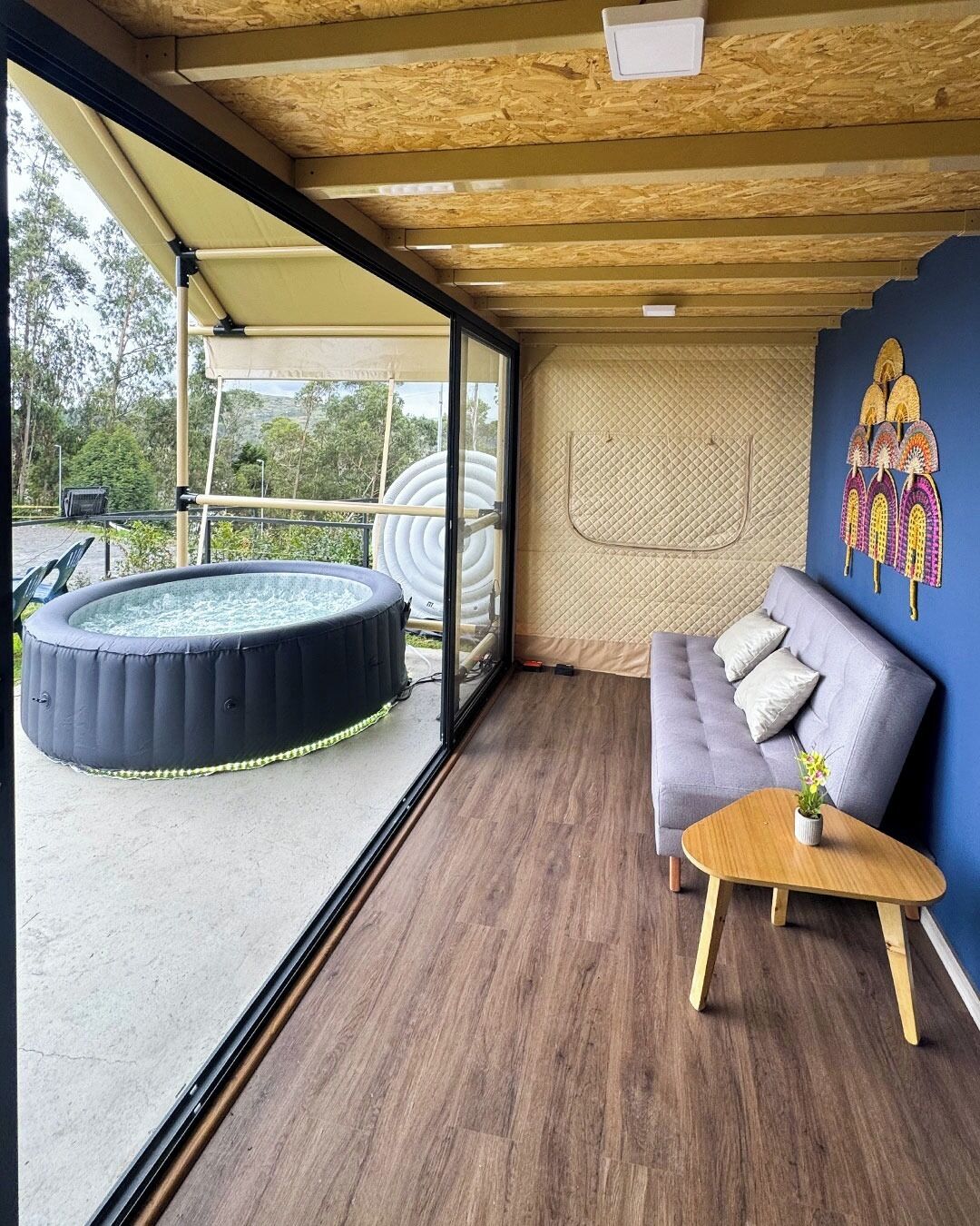 Deluxe Tent, Jetted Tub | Private spa tub