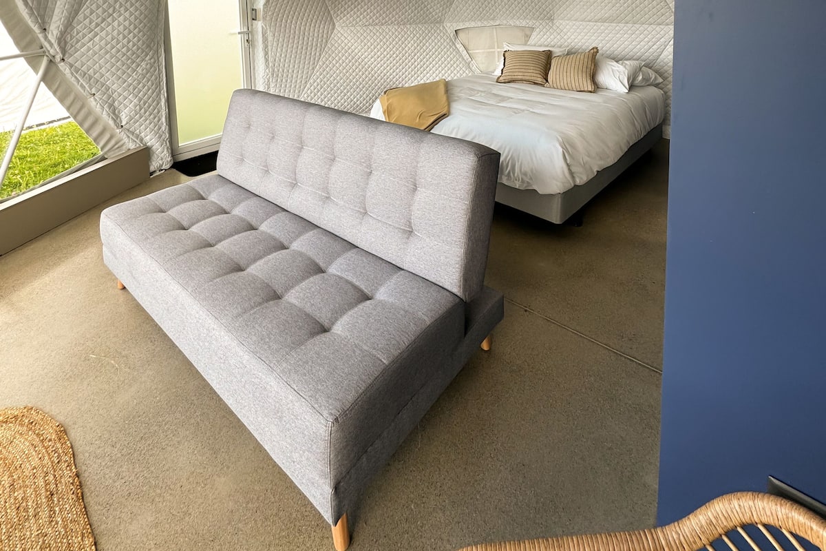 Standard Çadır | 2 yatak odası, anti alerjik yatak takımı, yastık yüzeyli yatak, minibar