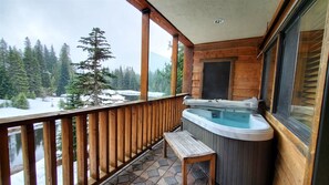 Idromassaggio all'aperto