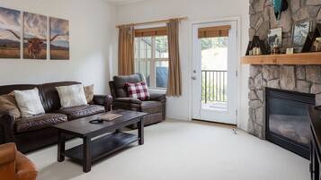 TV, fireplace, DVD player