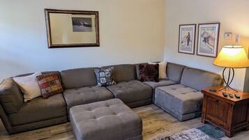 TV, fireplace, DVD player