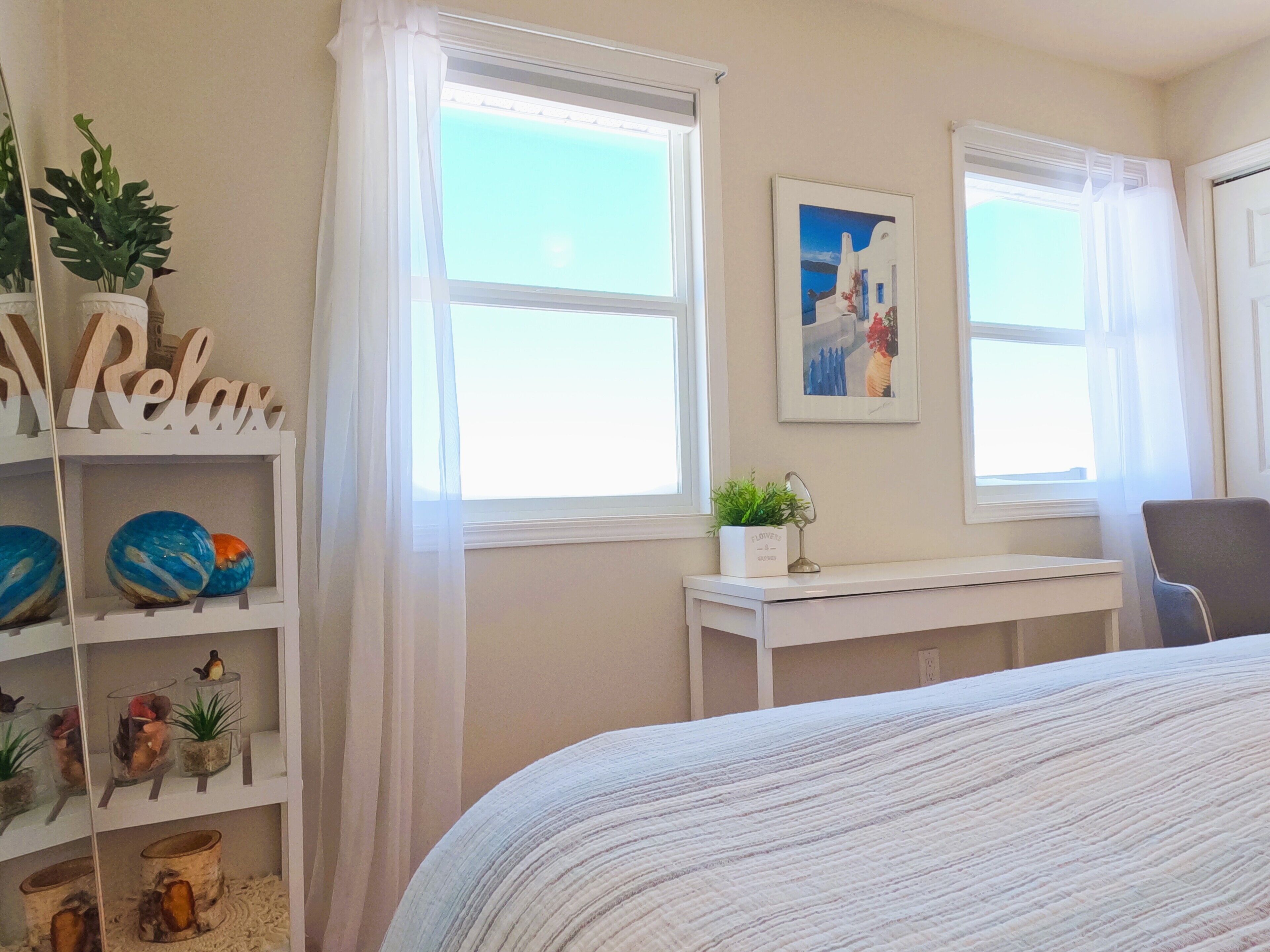 3 soverom, skrivebord, strykejern/-brett og wi-fi (inkludert)