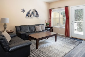 TV, fireplace, DVD player