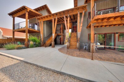 Casa Moab 3 Downtown Moab - Outdoor Sauna Fire Pit