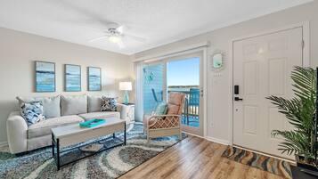 Televisión, reproductor de DVD, libros y videoteca