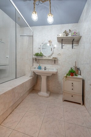 Dusche, Handtücher