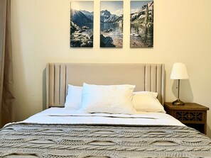 4 habitaciones, tabla de planchar con plancha y wifi gratis 