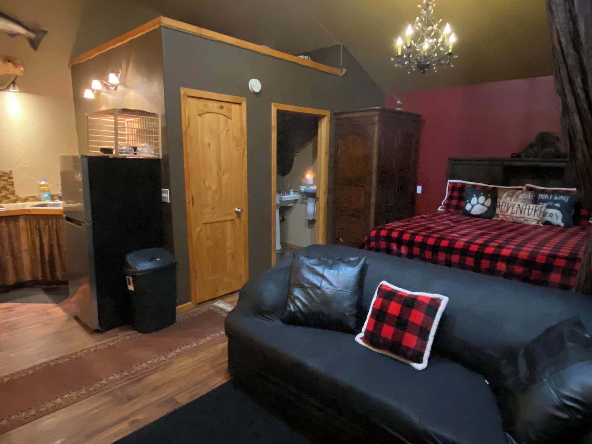 TV, DVD player, stereo