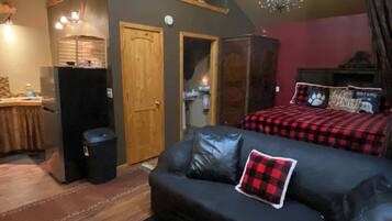 TV, DVD player, stereo