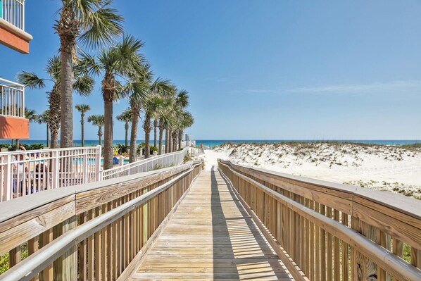 Beach nearby