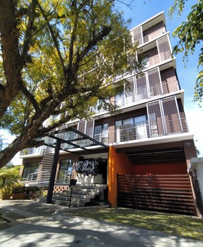 Fachada del alojamiento