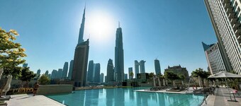New 2BR |Burj Khalifa View & Pool |Dubai Mall
