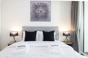 4 bedrooms, iron/ironing board, free WiFi, bed sheets