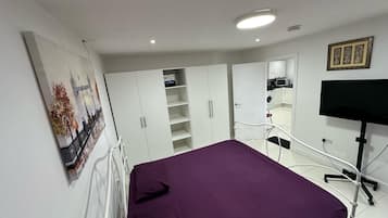 1 間睡房、熨斗/熨衫板、Wi-Fi、床單