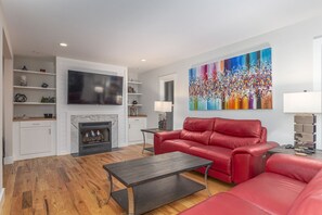 智能电视、壁炉