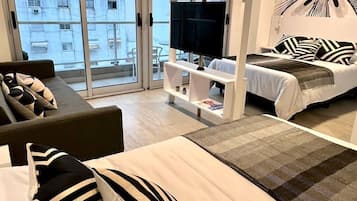 Familjerum för fyra | Gratis wi-fi och sÀngklÀder