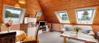 Apartamento 'Haus Fahrenkrog' con jardín privado y Wi-Fi