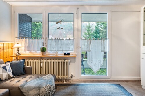 Studio Apartment 'Ferienwohnung mit Charme I' with Private Terrace, Balcony and Wi-Fi