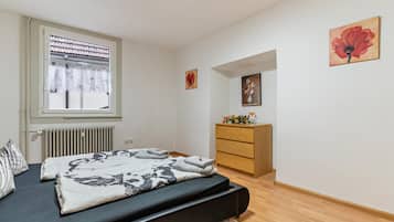 2 habitaciones, wifi gratis y ropa de cama