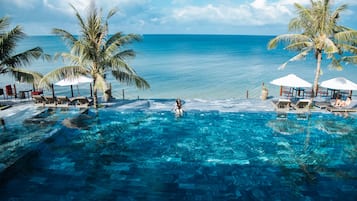 3 outdoor pools