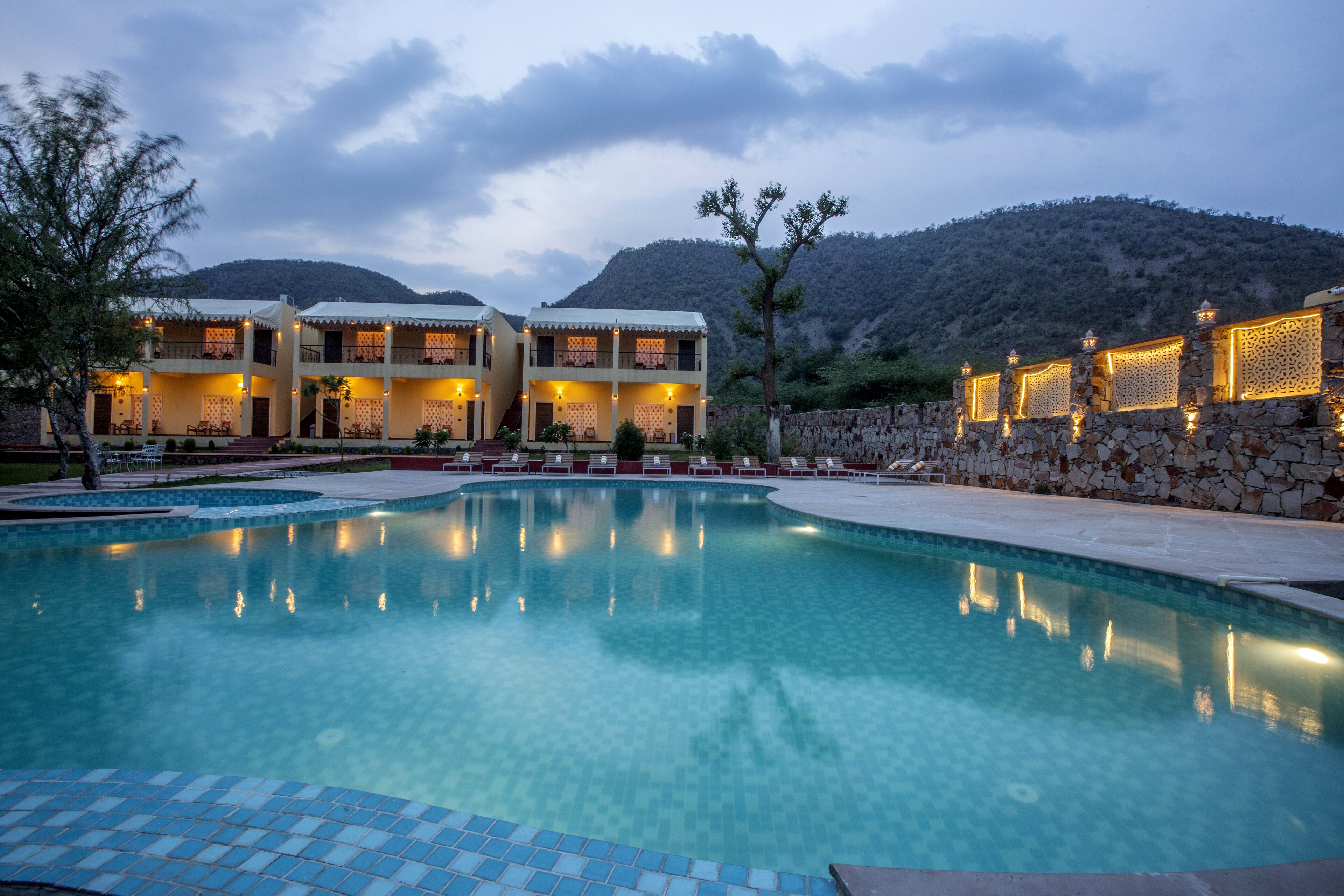 Façade de l’hébergement