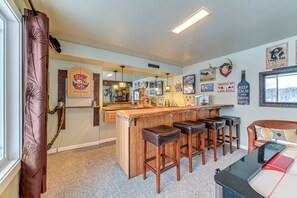 Bar (on property) - Spacious Kenai Vacation Rental w/ Lake Access! (Kenai)