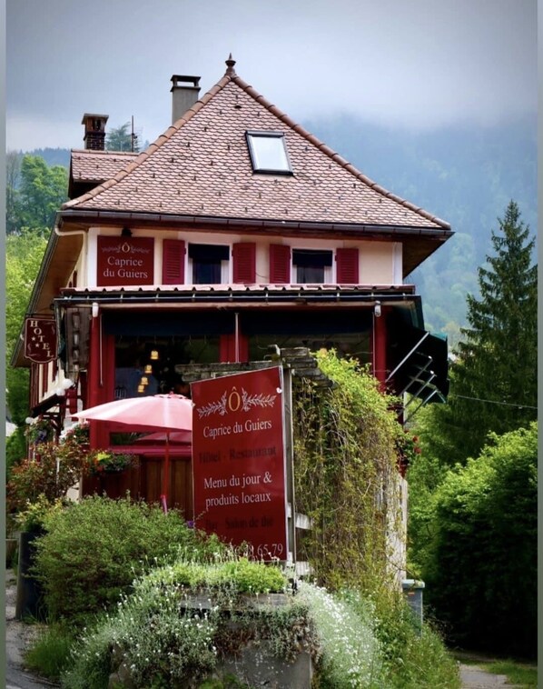 Fassade der Unterkunft