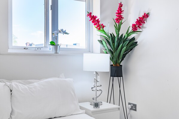 商务公寓 | 2 多间卧室、防过敏的被褥、记忆海绵床垫、特色装修