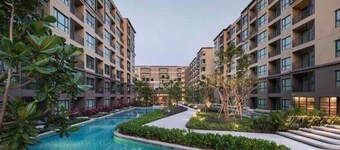 Private Condo at Hua Hin, Cha-am with a short walk to the beach 40 sqm.