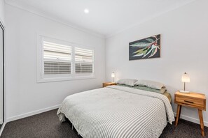 3 bedrooms, iron/ironing board, travel cot, WiFi