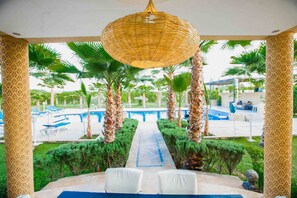 Villa, Multiple Bedrooms, Smoking, Mountain View | Terrace/patio - Luxury Heated Pool Villa Marrakech (Marrakech)