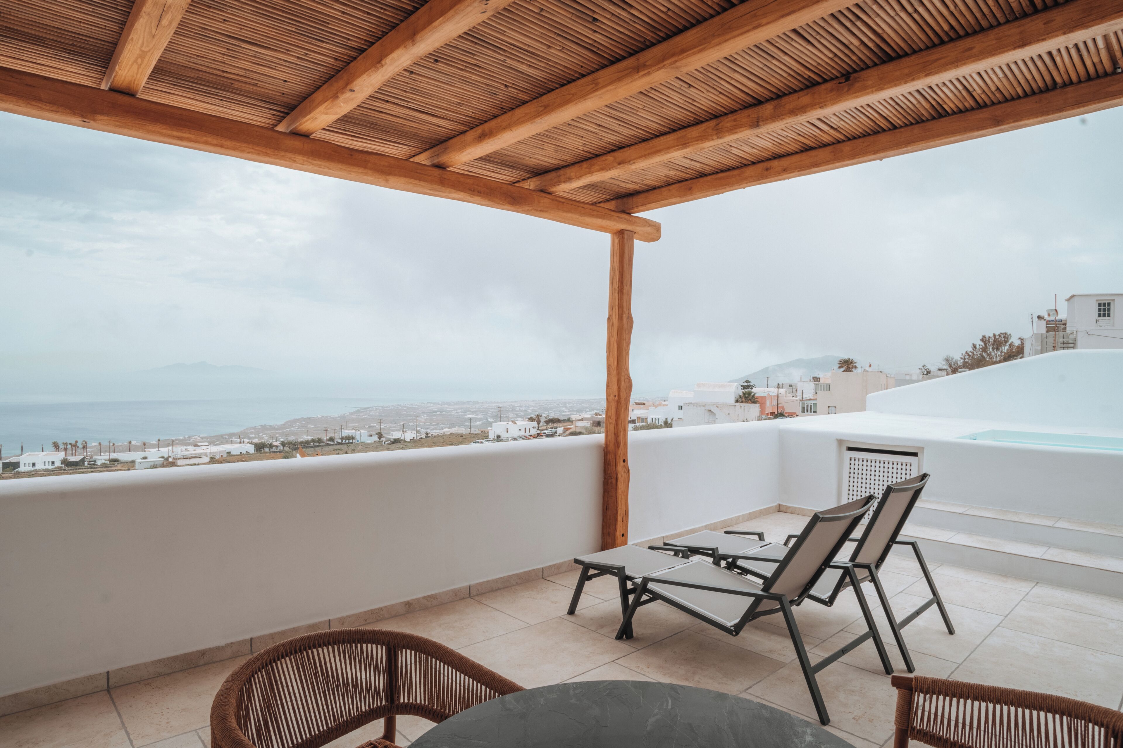 Honeymoon Suite, Hot Tub, Sea View | Terrace/patio