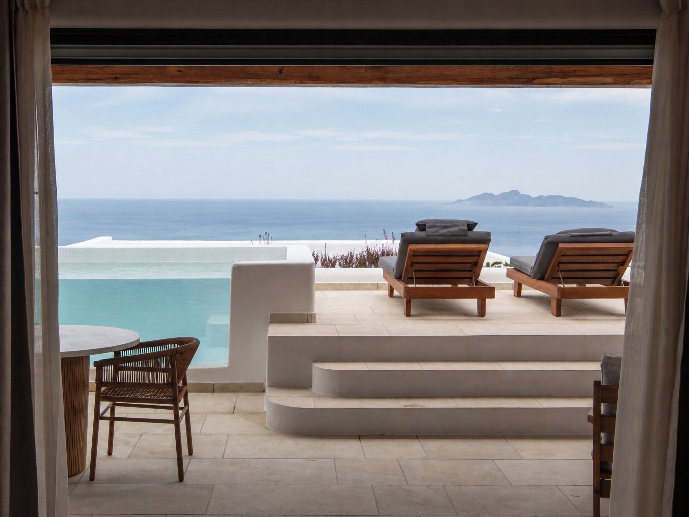Aqua Grand Suite, Sea View, Heated Plunge Pool | View from room
