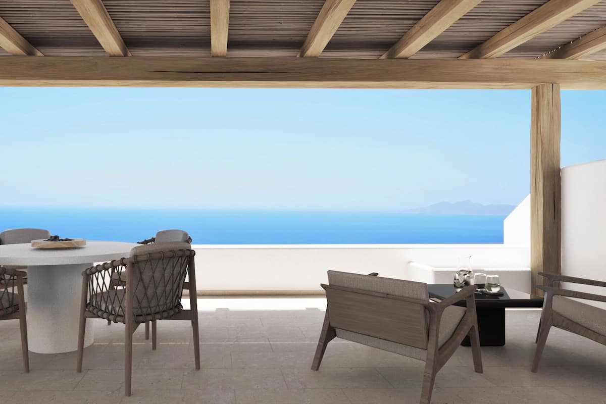 Premium Double Room, Sea View | View from room