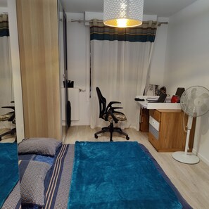 2 soverom, wi-fi og sengetøy