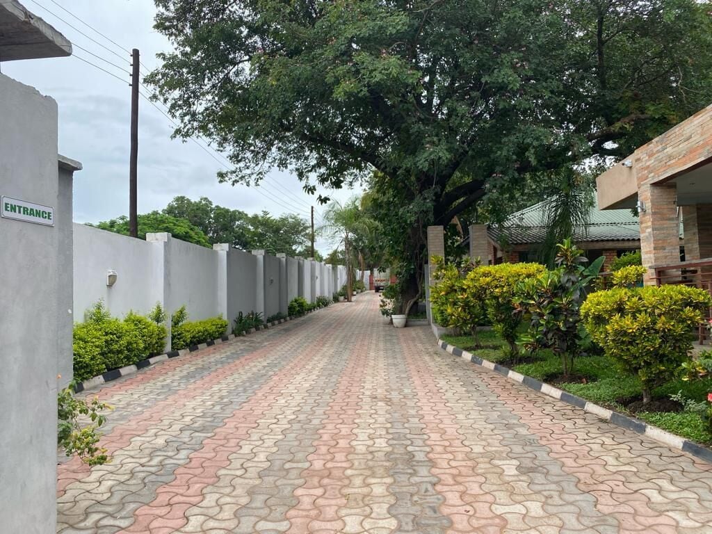 Entrée de l’hébergement