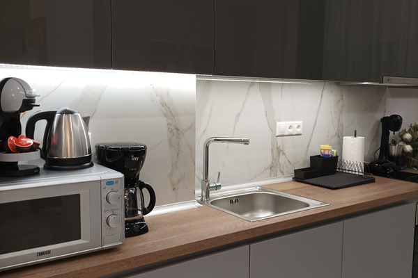 Apartamento Deluxe | Cocina privada | Hervidor eléctrico