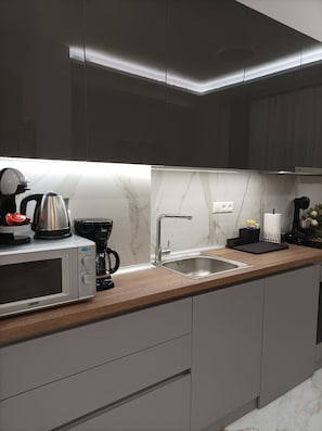 Private kitchen - Atelier Deluxe Apt Must (Thessaloniki)