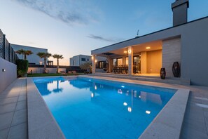 Una piscina climatizada