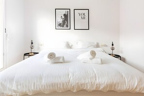2 dormitorios, tabla de planchar con plancha, wifi y ropa de cama