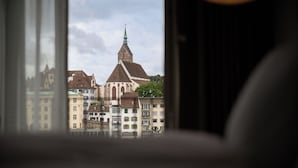 River Double Room | View from room - Riverside Hotel Merian - opening 2026 (Basel)