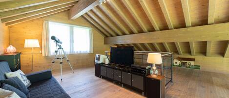 Televisor i llar de foc